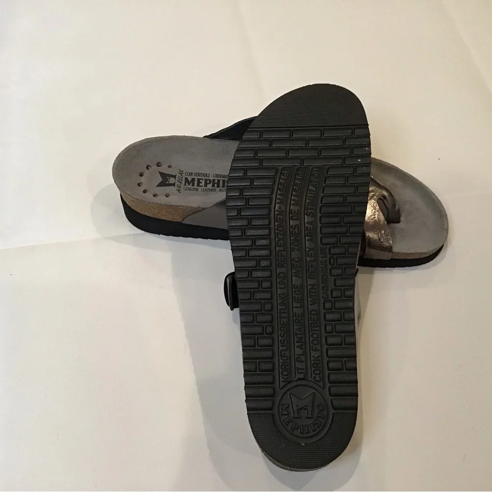 Mephisto Metallic Sandals - Picture 4 of 4